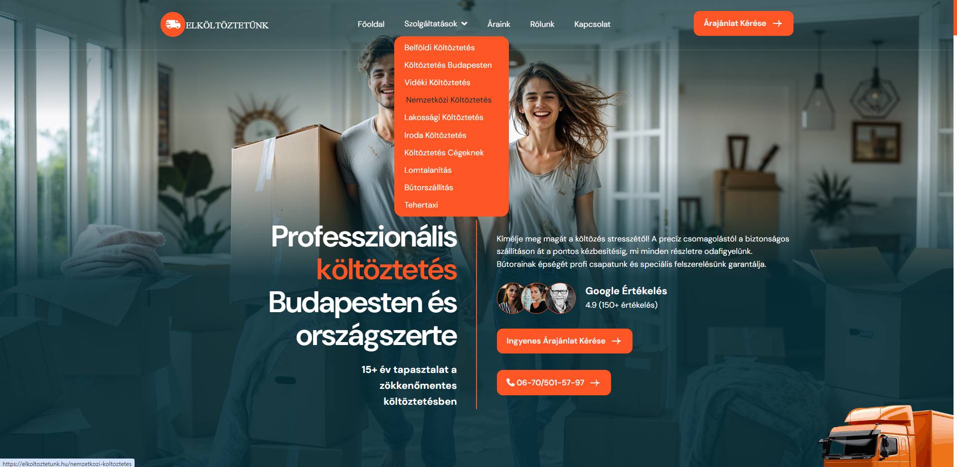 Útmutató a budapesti költöztetéshez: Minden fontos információ egy helyen
